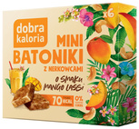 Batoniki mini z nerkowców mango lassi 6szt. 102 g - Dobra Kaloria