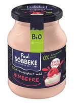 Jogurt kremowy malinowy 500 g - Sobbeke (BIO)