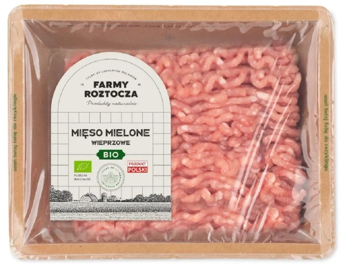 Ekologiczne mięso mielone wieprzowe surowe (300 g) - Farmy Roztocza (EKO)