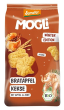 Ciastka o smaku pieczonego jabłka z cynamonem 50 g - Mogli (EKO)