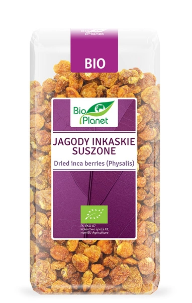 Jagody Inkaskie Suszone Bio 400 G  -  BIO PLANET