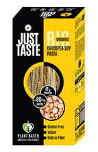 Makaron proteinowy spaghetti (z soi i ciecierzycy) bezglutenowy 250 g - just taste (EKO)