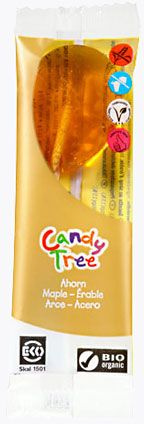 LIZAKI O SMAKU KLONOWYM BEZGLUTENOWE BIO 13 g - CANDY TREE