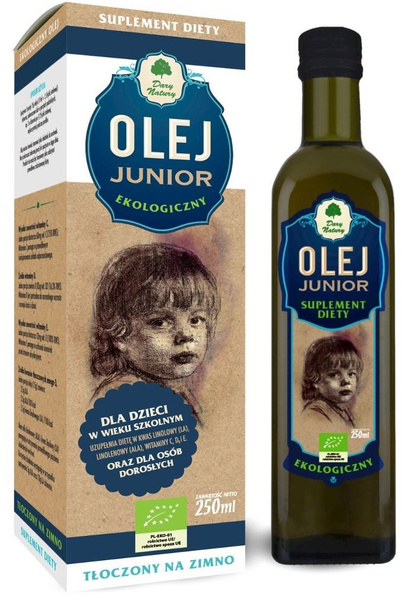 OLEJ JUNIOR BIO 250 ml - DARY NATURY