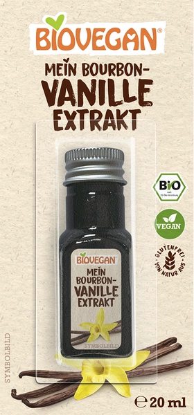 Ekstrakt Z Wanilii Bourbon Bezglutenowy Bio 20 Ml - Biovegan