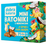 Batoniki Mini Z Nerkowców O Smaku Pina Colada Bez Dodatku Cukru (6 X 17 G) 102 G - Dobra Kaloria