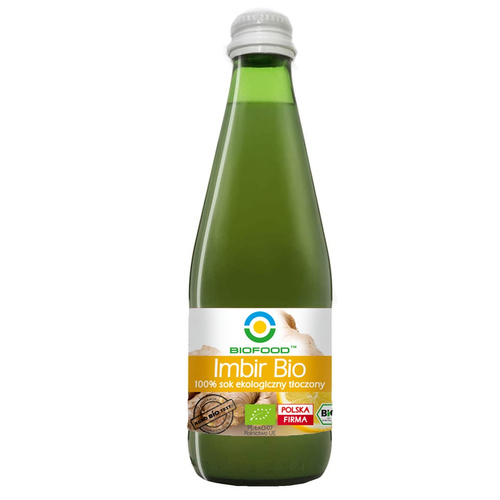 Sok Tłoczony z Imbiru 300ml - BIO FOOD