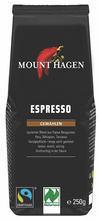 KAWA MIELONA ARABICA 100 % ESPRESSO FAIR TRADE BIO 250 g - MOUNT HAGEN