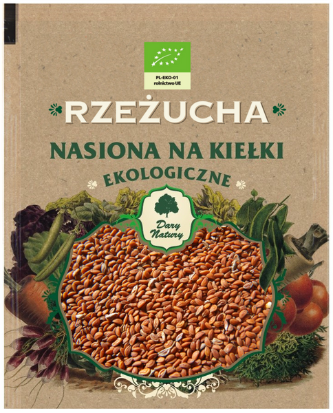 Rzeżucha Nasiona Na Kiełki 30g - Dary Natury 