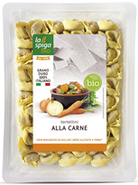 Tortellini świeże z mięsem i jajkiem 250 g - La Spiga (EKO)