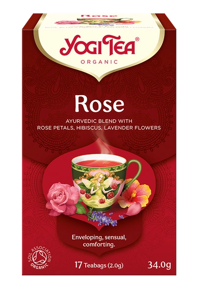 Herbatka Tao Rose Bio (17 X 2 G) 34 G  -  YOGI TEA