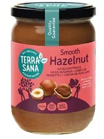 Krem orzechowy z orzechów laskowych prażonych 500 g - Terrasana (EKO)