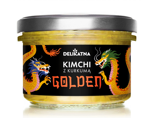 Kimchi z kurkumą "Golden" 200 g - Delikatna