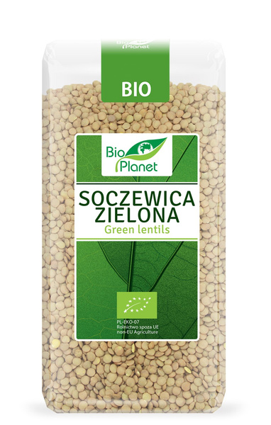 Soczewica Zielona 400g - Bio Planet - EKO