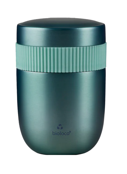 Lunchpot dwuczęściowy pistacjowy 420 ml + 200 ml - Chic-Mic