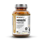 KAPSUŁKI NA KRĄŻENIE ŻYLNE (VENOZIN) BEZGLUTENOWE 60 szt. (29,49 g) - PHARMOVIT (HERBALLINE)