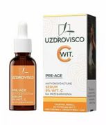 Serum do twarzy z witaminą C antyoksydacyjne na przebarwienia 30 ml - Uzdrovisco