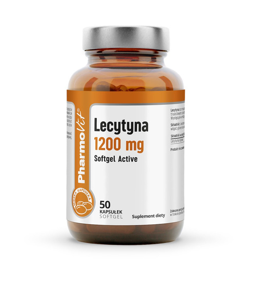 Lecytyna bezglutenowa 50 szt. 1200 mg - Pharmovit