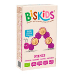 Ciasteczka mini jabłkowe od 3 lat 120 g - Biskids (EKO)