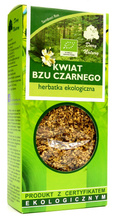Herbatka z kwiatu czarnego bzu 50 g - Dary Natury (EKO)