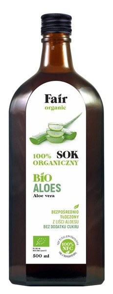 Sok z Aloesu 500ml - Fair Organic