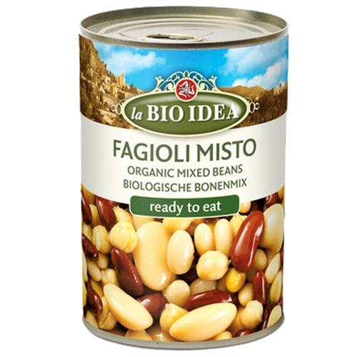 Fasola mix w zalewie 400 g (240 g) - La Bio Idea (BIO)