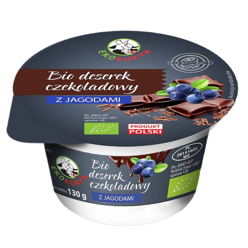Deser czekoladowy z jagodami 130 g - Eko Łukta (EKO)