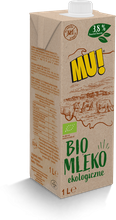 Mleko Uht 3,8 % 1 l - Wart-Milk (BIO)