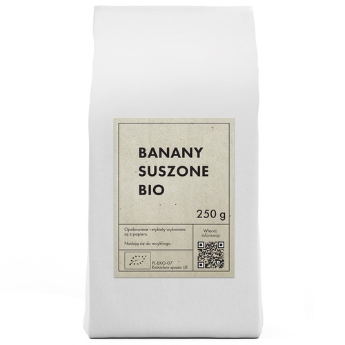 Banany suszone 250 g - The Planet (EKO)