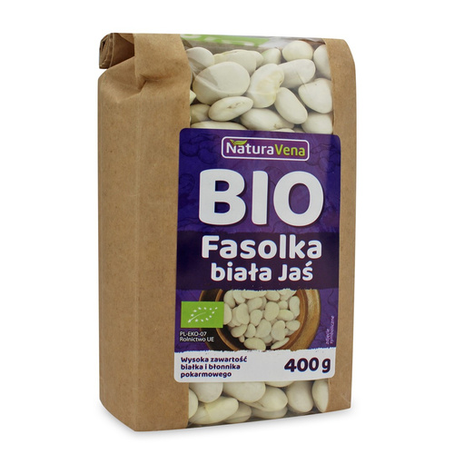 Fasolka biała jaś 400 g - Naturavena (BIO)