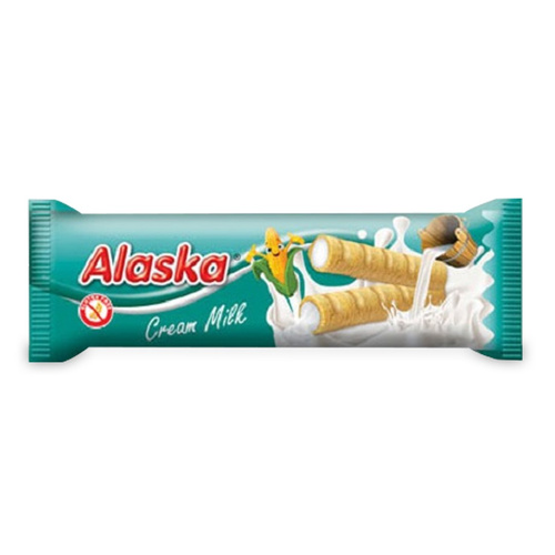 Rurki z Kremem Mlecznym 18g - Alaska