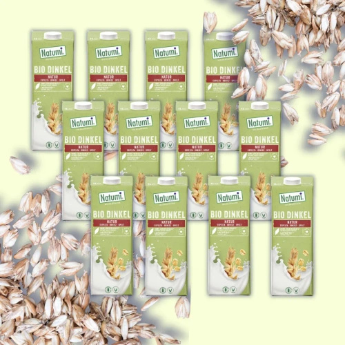 Napój orkiszowy bez dodatku cukru 12 x 1 l - Natumi (EKO)