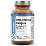 Beta-karoten complex bezglutenowy 60 szt. - Pharmovit