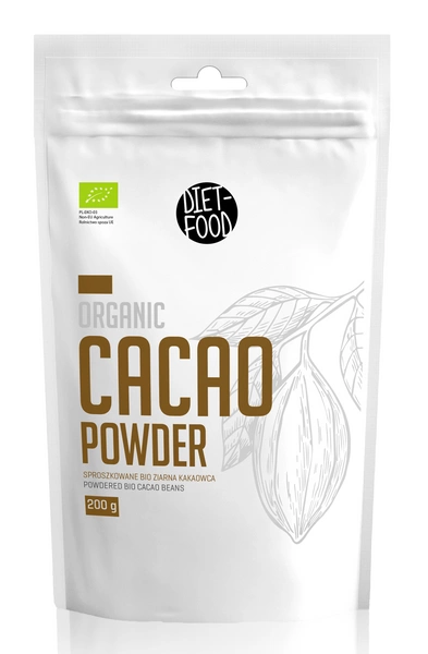 Kakao Sproszkowane 200g - DIET-FOOD