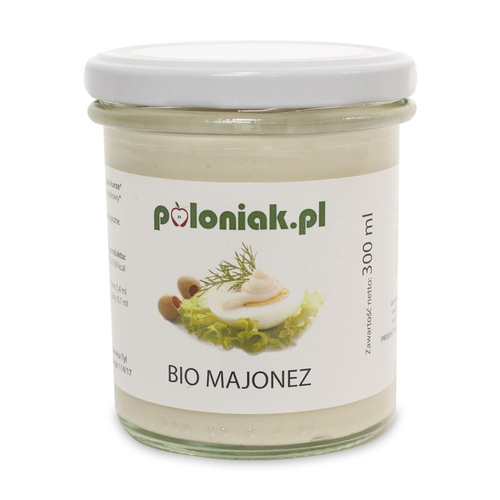 Majonez jajeczny 300 ml - Poloniak (BIO)