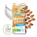 Krem migdałowy do gotowania i pieczenia bez cukru bezglutenowy 200 ml - Natumi (EKO)