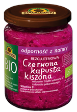 Kapusta kiszona czerwona bezglutenowa 400 g - Kowalewski (BIO)