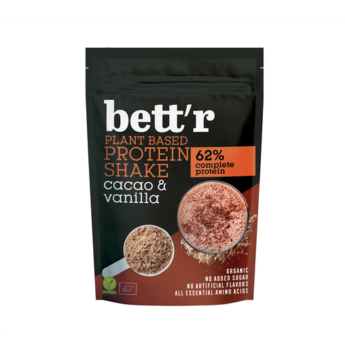 Shake proteinowy kakao i wanilia 500 g - Bett'R (EKO)