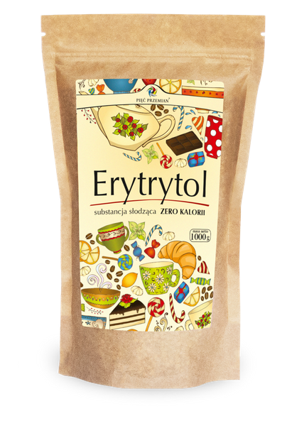 Erytrytol Erytrol 1kg - Pięć Przemian