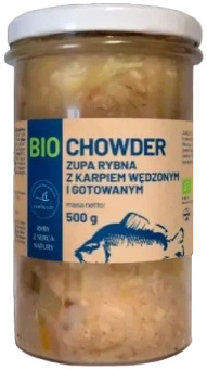 Zupa rybna chowder z karpiem 500 g - Ryby Z Serca Natury (EKO)