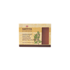 Mydło w kostce do ciała drzewo sandałowe 125 g - Sattva