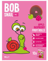 Przekąski roll jabłko malina bez dodatku cukru bezglutenowe 100 g - Bob Snail