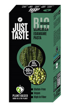 Makaron proteinowy spaghetti z soi edamame i fasoli mung bezglutenowy 250 g - Just Taste (EKO)