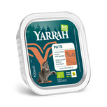 Pasztet dla kota z kurczaka i kaczki z algami morskimi 100 g - Yarrah (EKO)