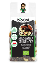 MIESZANKA STUDENCKA Z ŻURAWINĄ BIO 150 g - BIOGOL