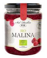 Malina 80 % z cukrem trzcinowym 270 g - Sad Danków (BIO)