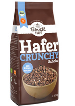 CRUNCHY OWSIANE KAKAOWE BEZGLUTENOWE BIO 325 g - BAUCK HOF