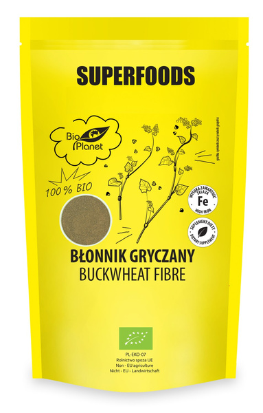 Błonnik gryczany 200 g - Bio Planet (EKO)