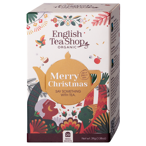 Zestaw herbat i herbatek świątecznych 5 smaków 20 szt. 39 g - English Tea Shop (EKO)