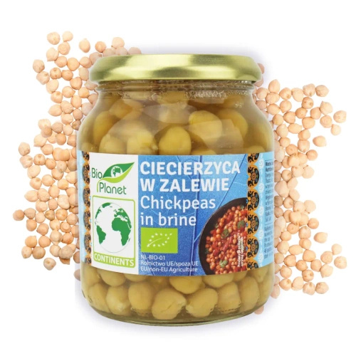 Ciecierzyca w zalewie 350 g (230 g) - Bio Planet (EKO)